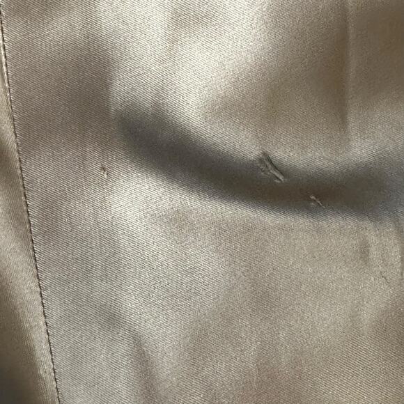 Vintage Handmade Walter Reddick Woven Orange‎ Cape Dress Small Elegant Regency - Picture 14 of 14